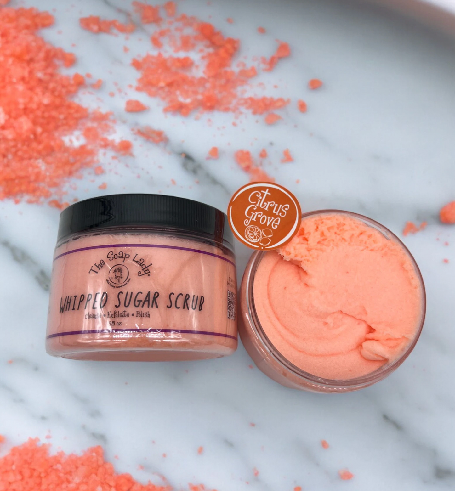 Citrus Grove Whipped Sugar Scrub