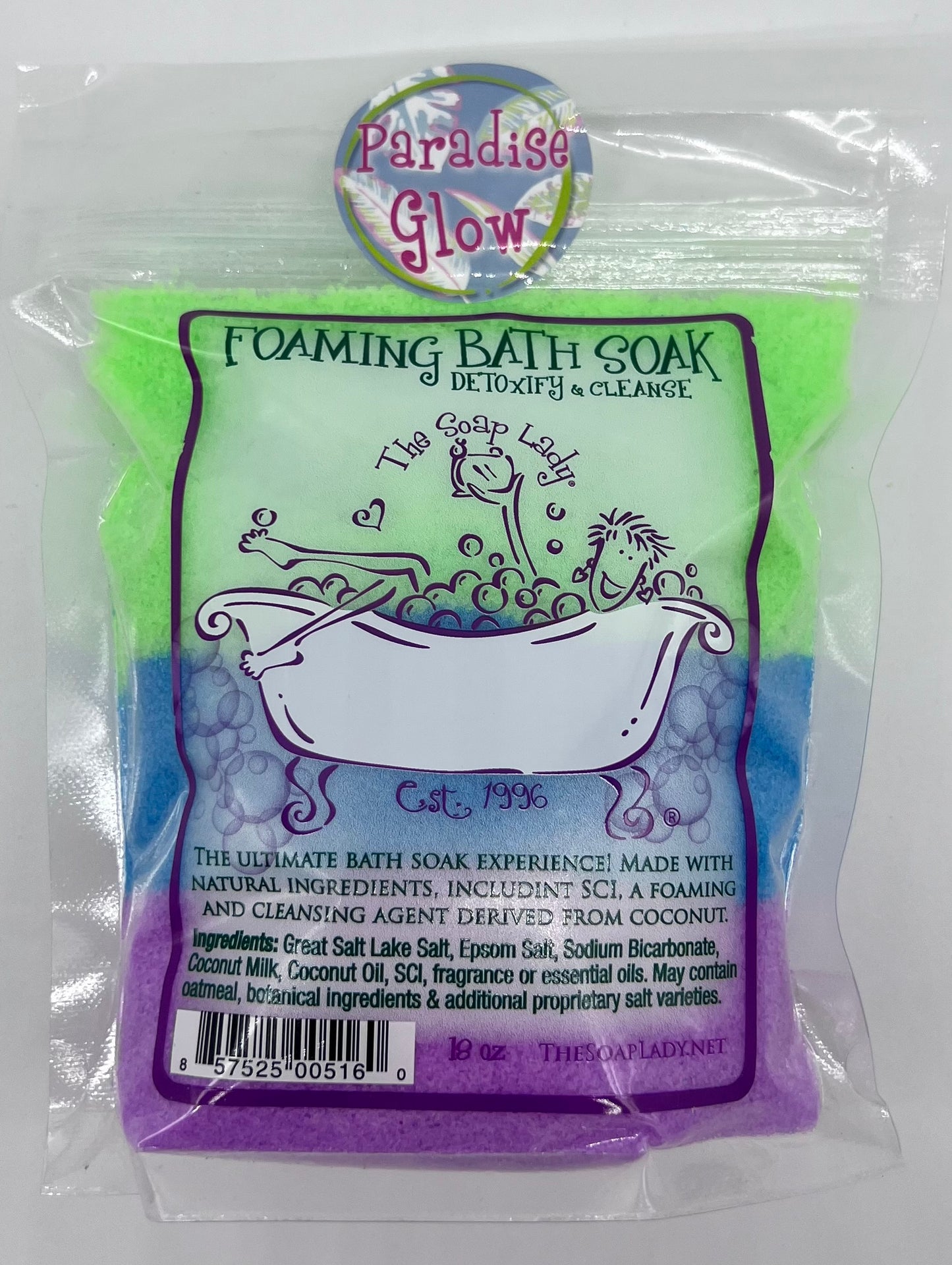 Paradise Glow Foaming Bath Soak