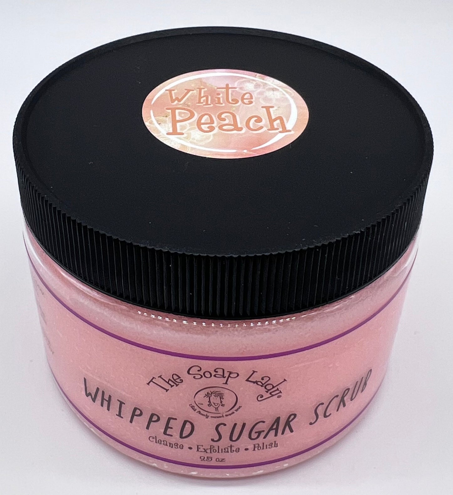 White Peach Whipped Sugar Scrub