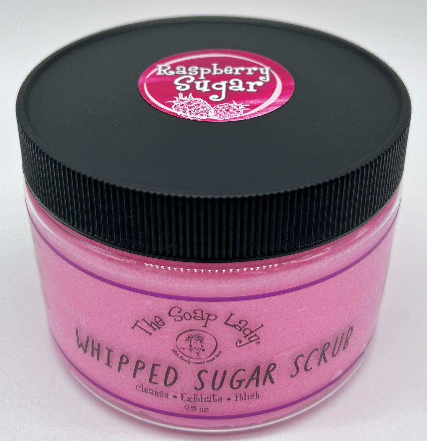 Raspberry Sugar Whipped Sugar Scrub