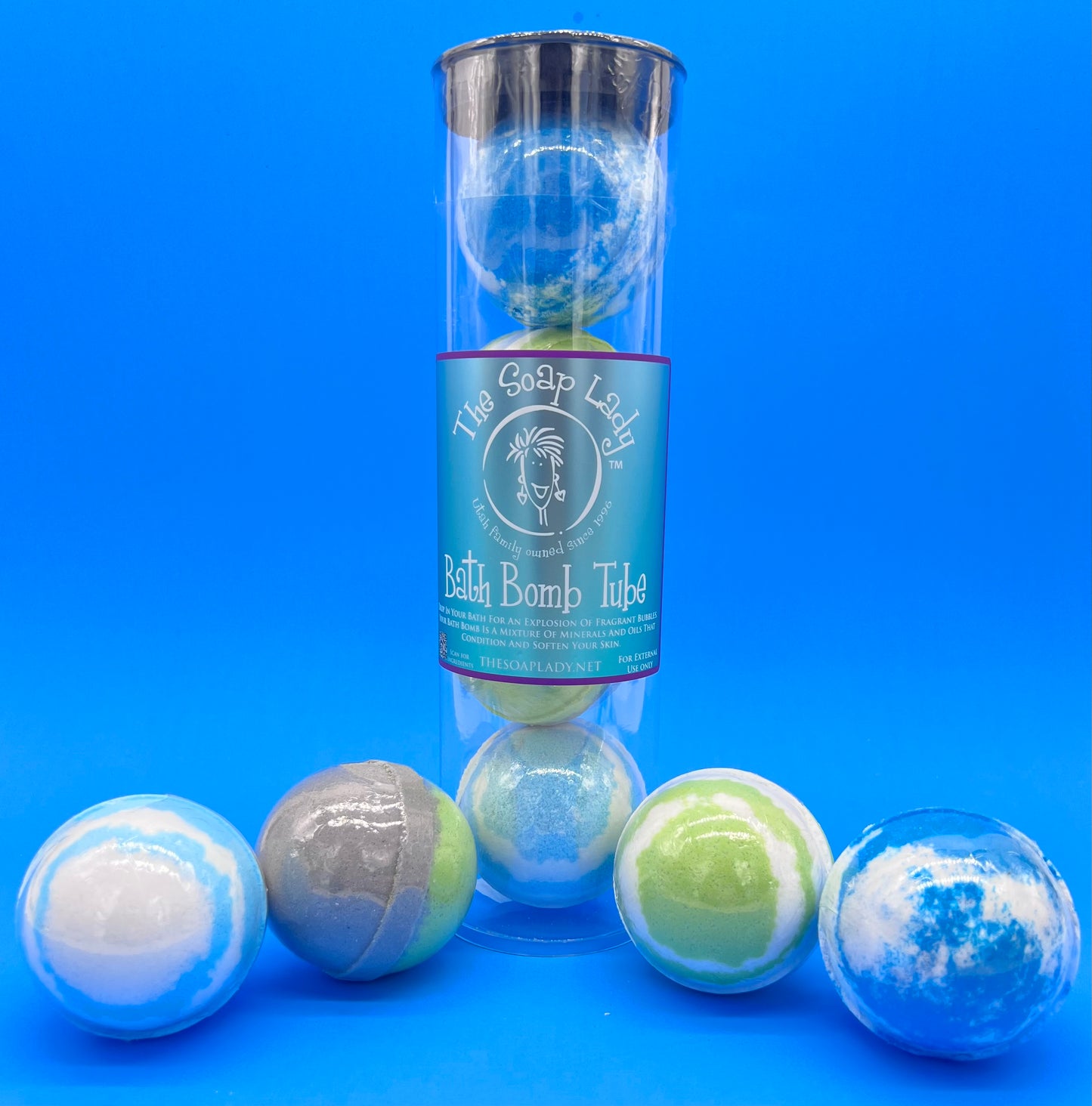 Therapeutic Bath Bomb Tube