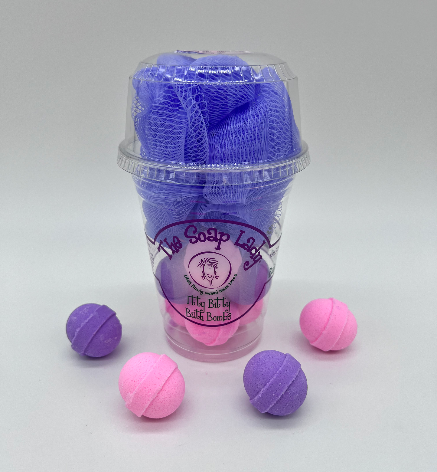 Lavender & Rosehip Oil Itty Bitty Bath Bomb