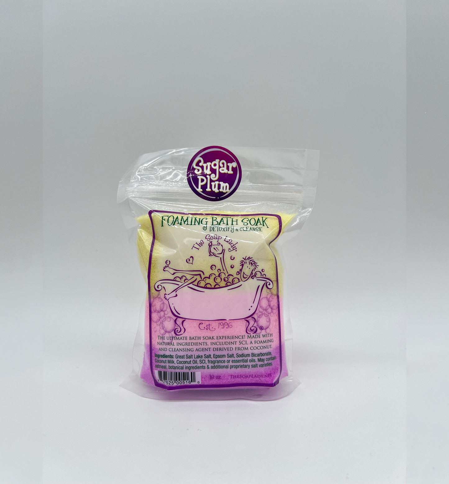Sugar Plum Foaming Bath Soak