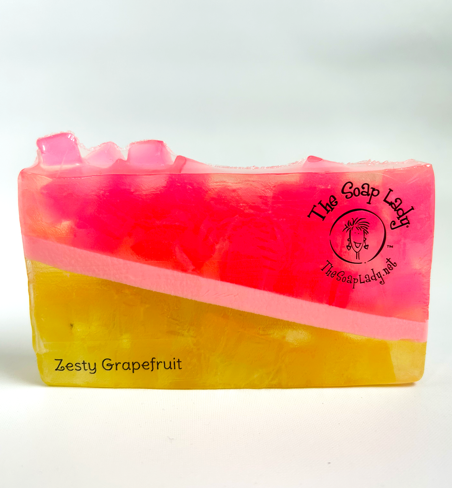 Zesty Grapefruit Soap Slice