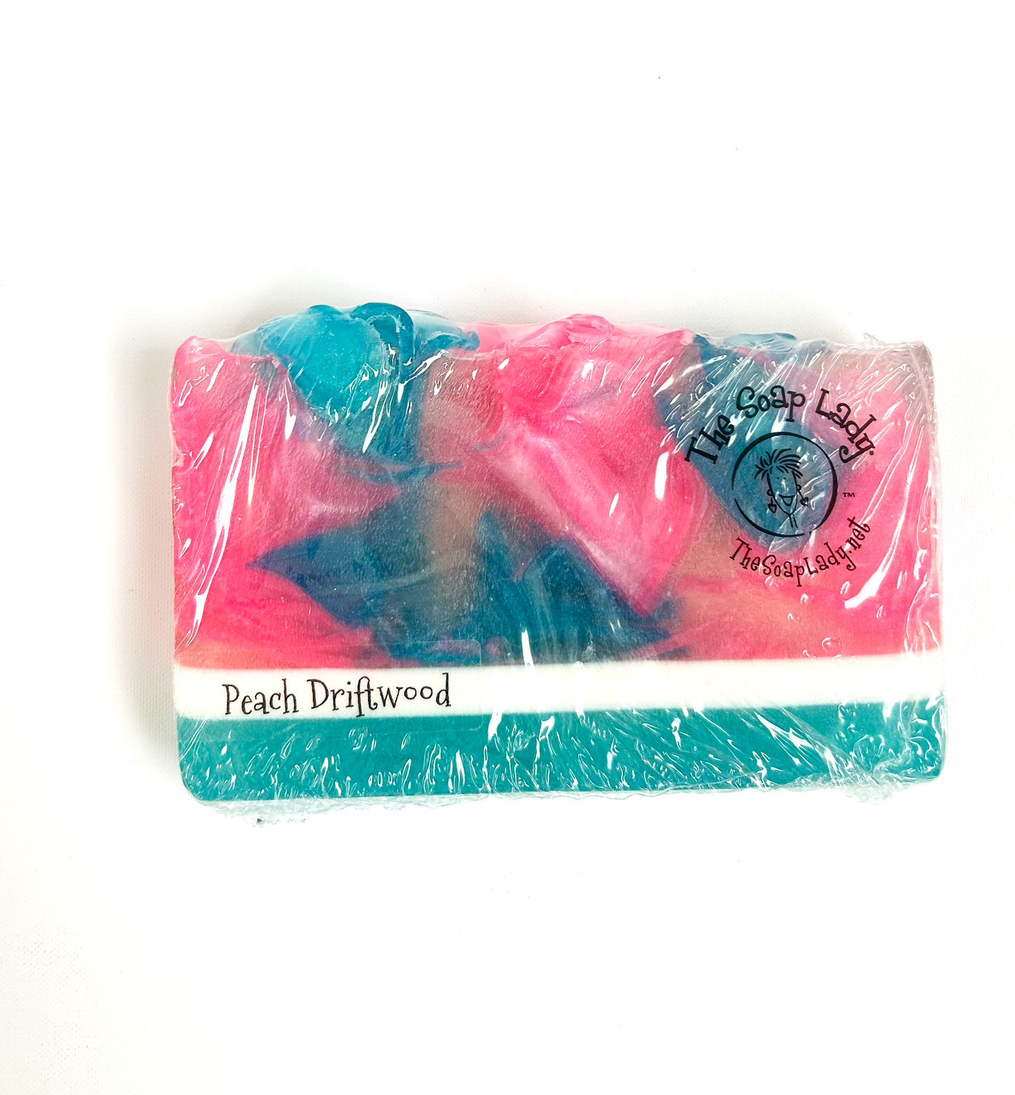 Peach Driftwood Soap Slice