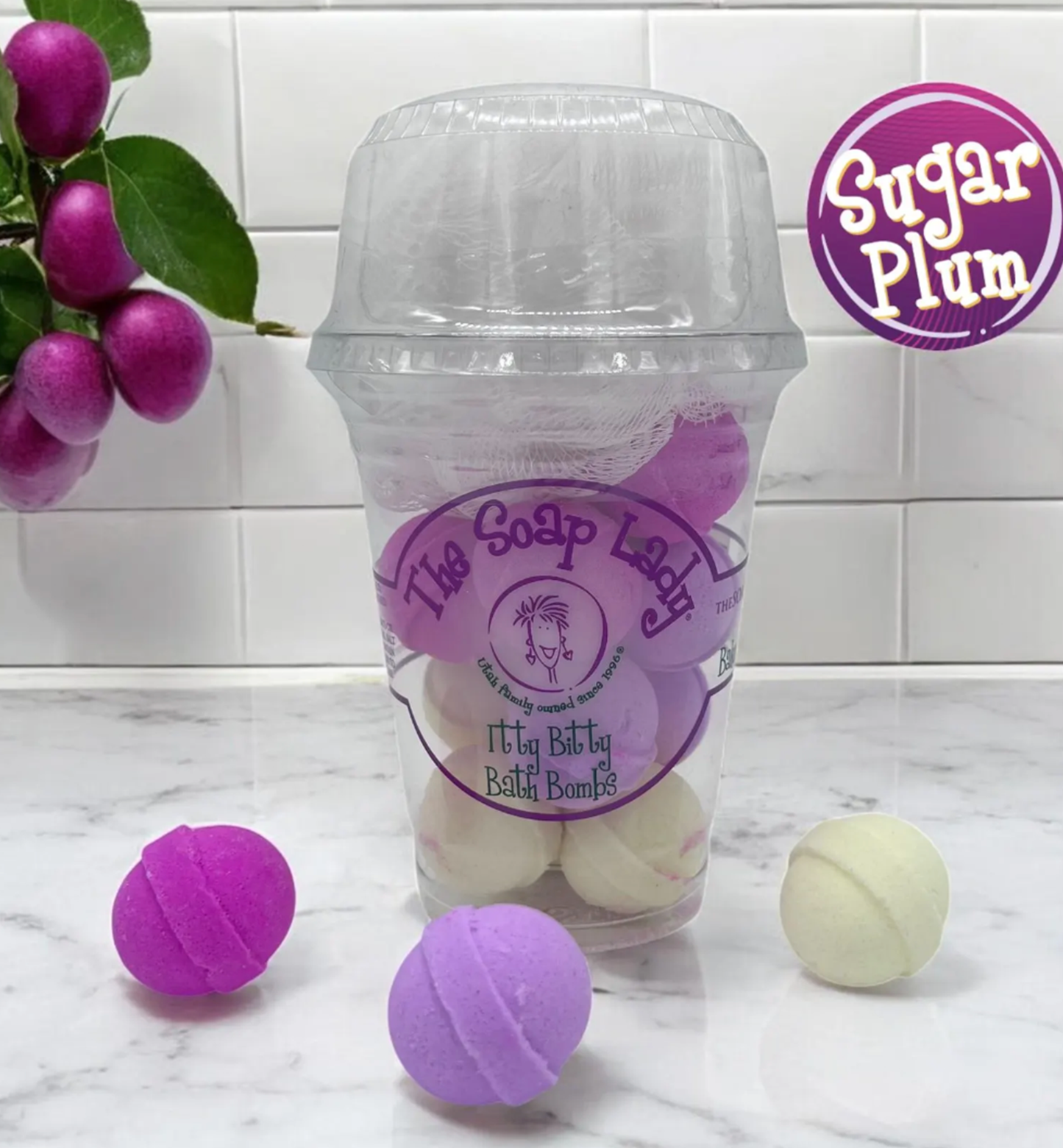 Sugar Plum Itty Bitty Bath Bomb