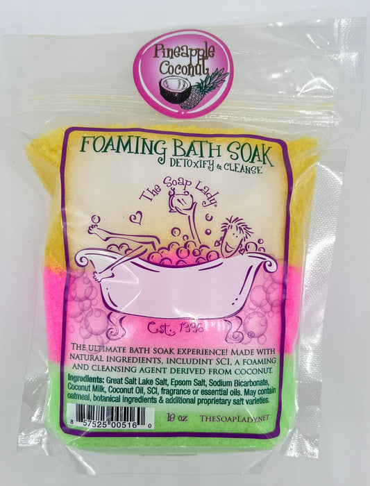 Pineapple Coconut Foaming Bath Soak