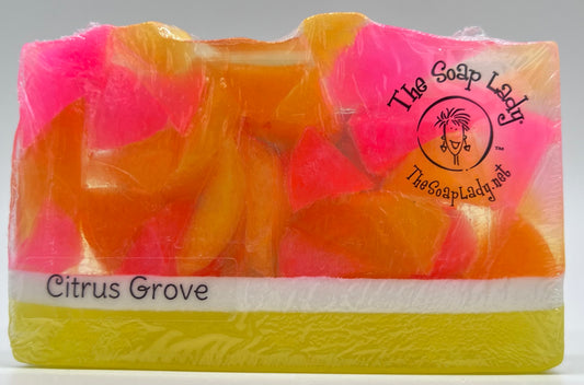 Citrus Grove Soap Slice