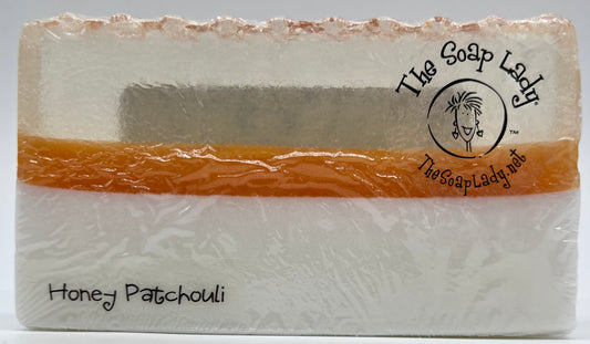 Honey Patchouli Soap Slice