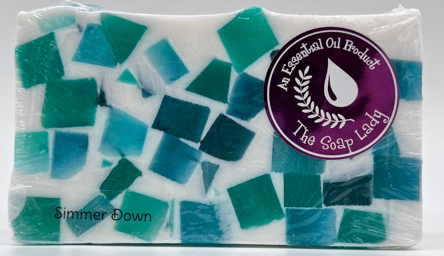 Simmer Down Soap Slice