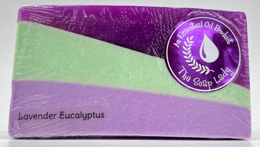 Lavender Eucalyptus Soap Slice