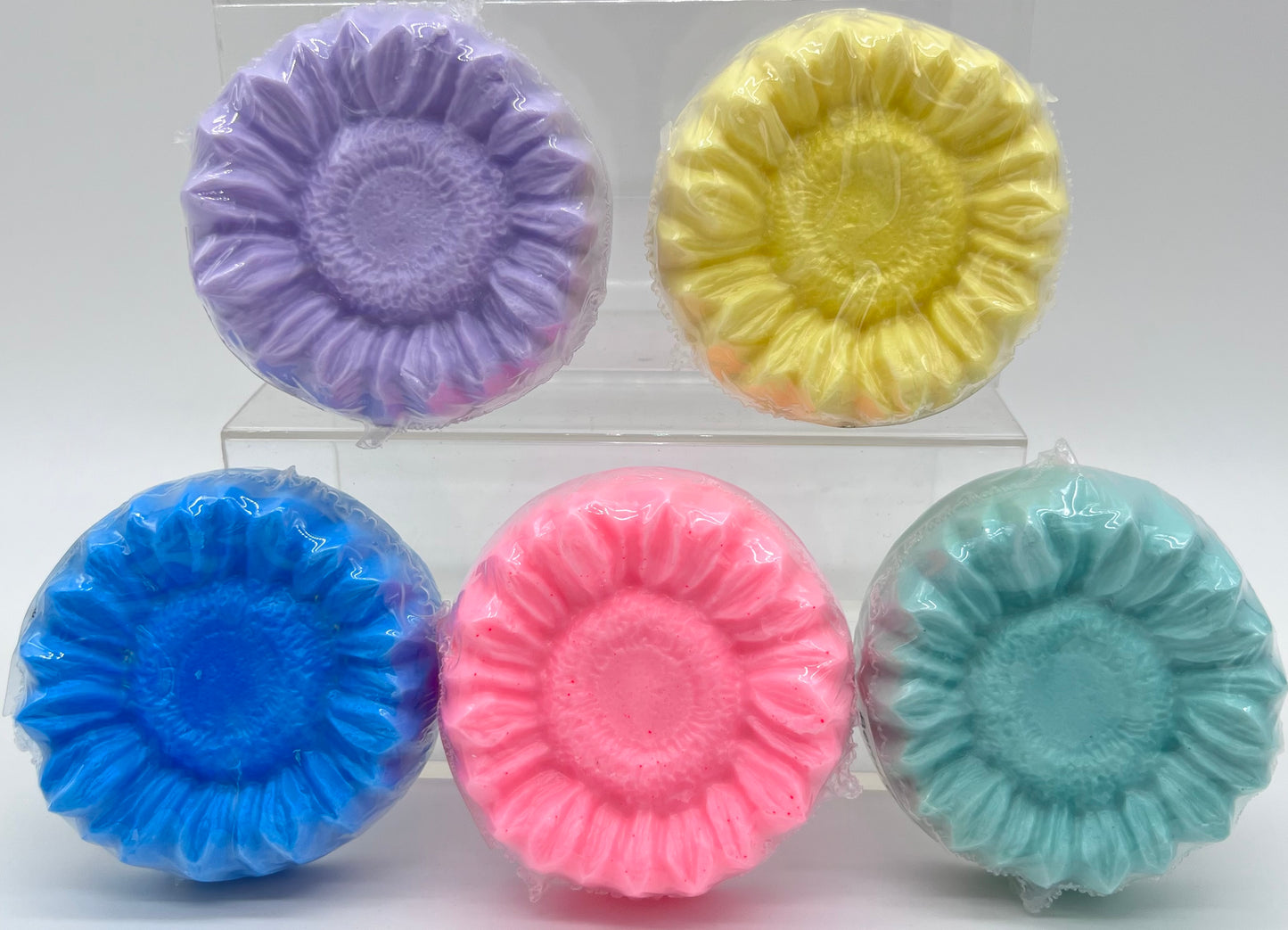 Sunflower Loofah Soap- Berry Citrus