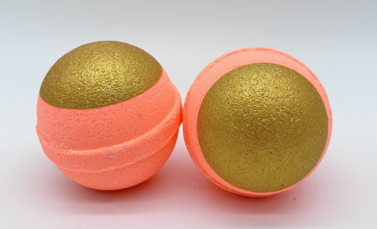 Peach Grapefruit Bath Bomb