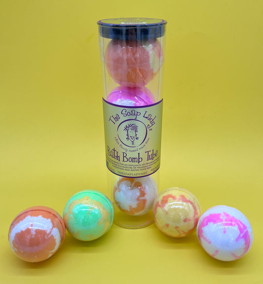 Citrus Collection Bath Bomb Tube